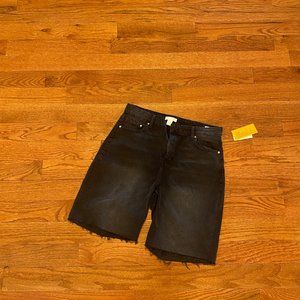 H & M Black Cutoff shorts